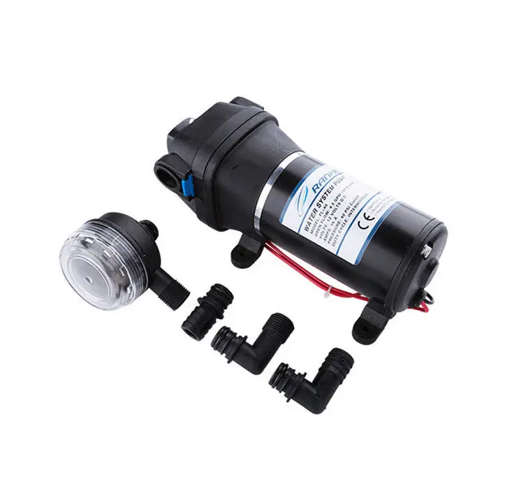 110V Self priming Diaphragm Pump 35 PSI Pressure Boost Water Pumpin