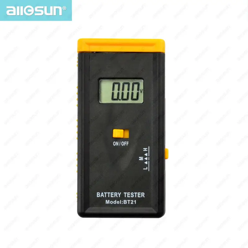 9 в AAA AA электронное устройство Тестер батареи проверьте выходное напряжение батареи с светодиодный дисплей все солнце BT21