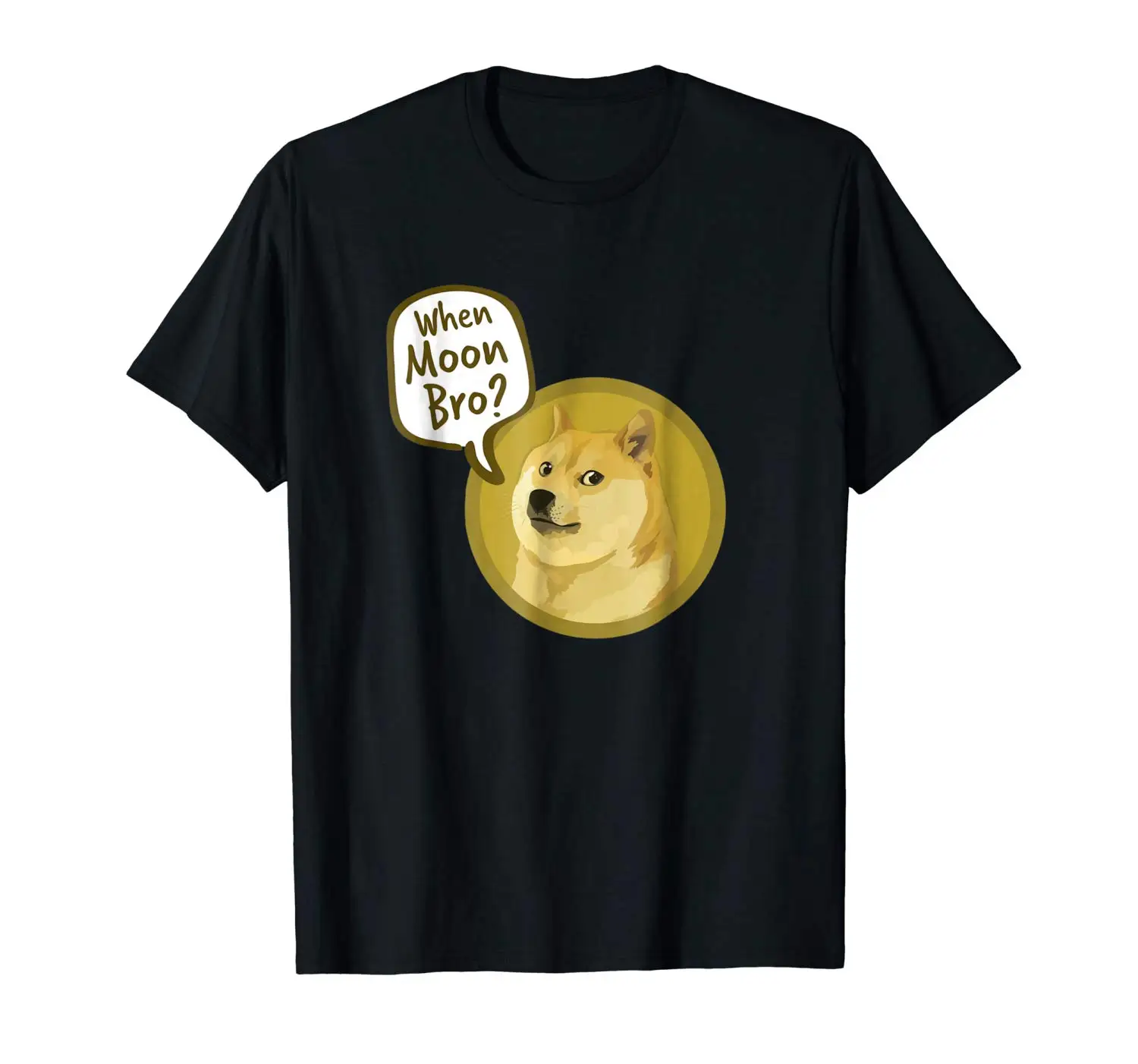 Crypto t shirt Dogecoin shirt Doge coin when moon t shirt ...