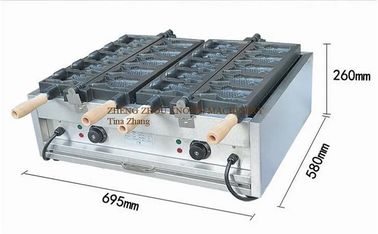 Двойной японский Taiyaki рыба вафельный машина чайник Утюг 220 В/110 В