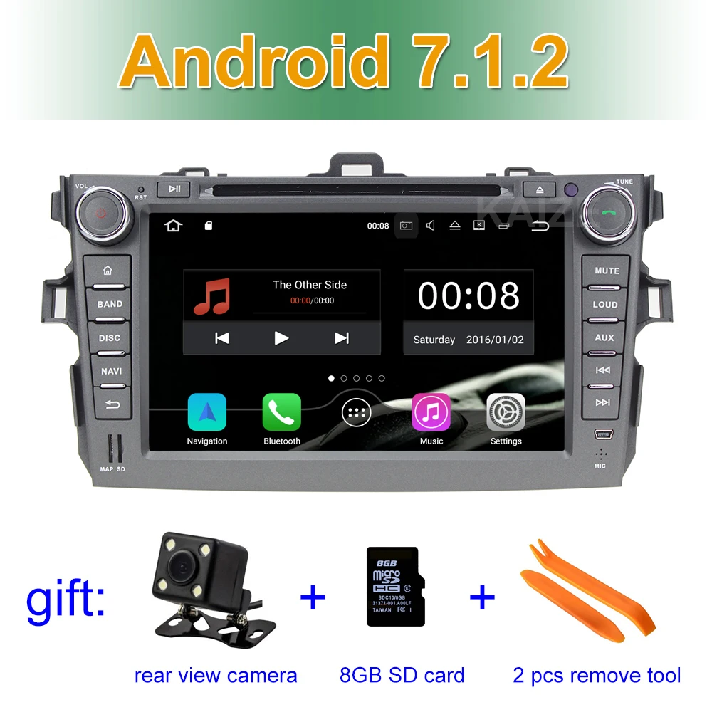 2GB RAM 8 inch 1024 600 Android 7 1 font b Car b font DVD Player
