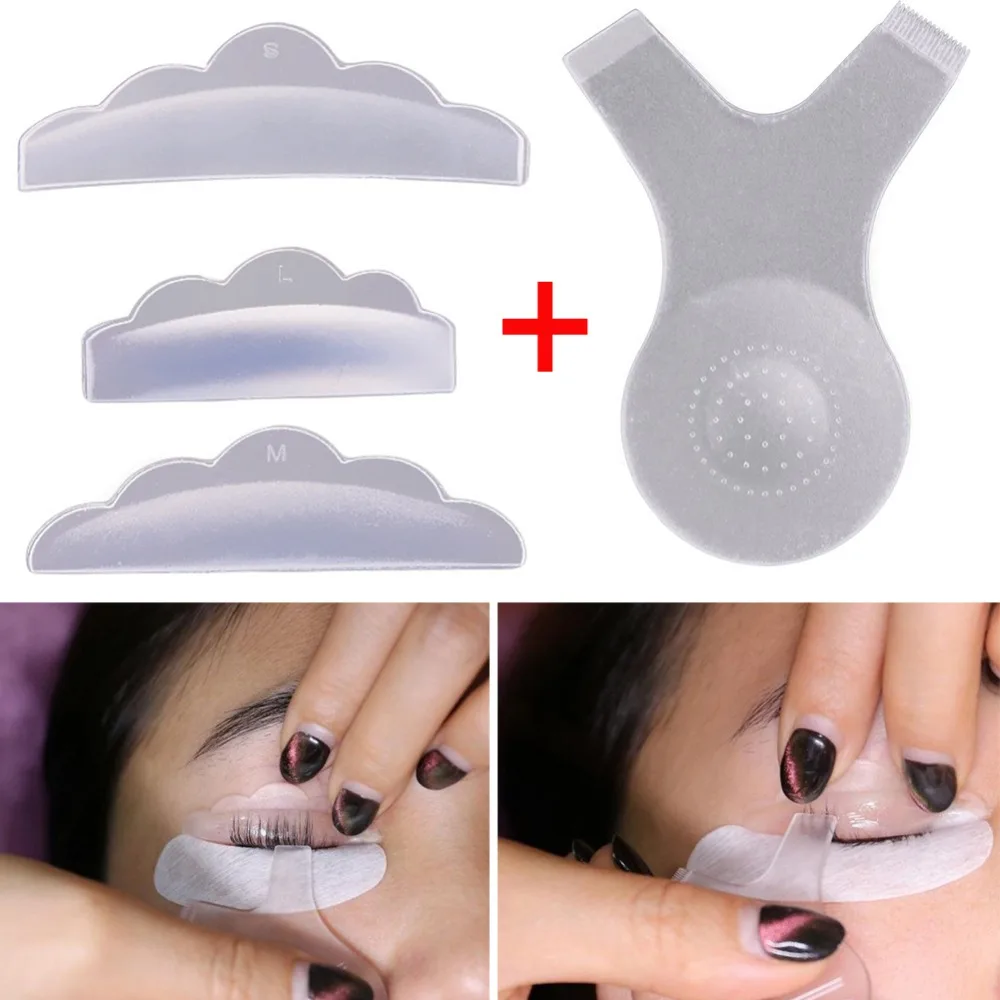 

7pcs Set Silicone Eyelash Perm Pad Recycling Lashes Shield Lifting Curlers 3D Eyelash Makeup Accessories Applicator Tools