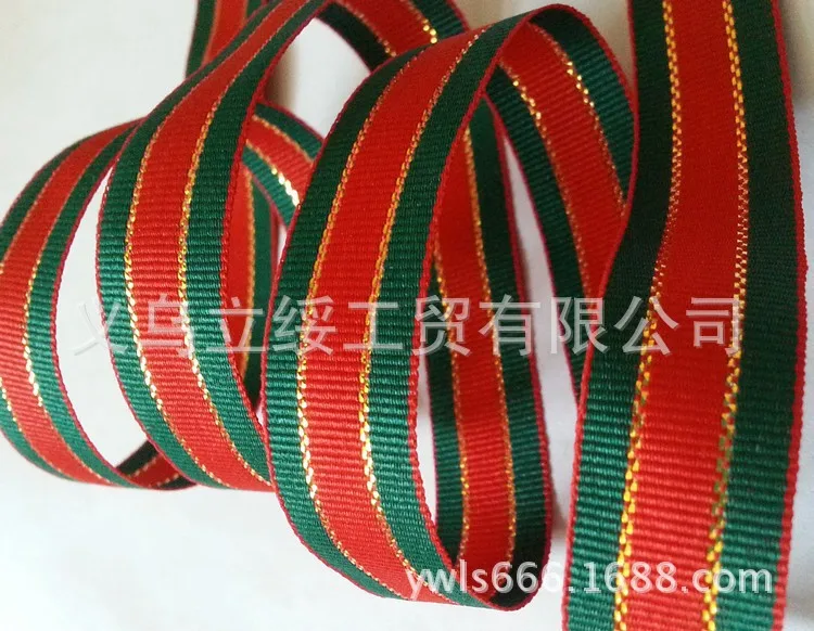 20mm Solid Stripe Printed Grosgrain Ribbon 20Yards Warm Color Webbing For Girl's Hair Bow | Дом и сад