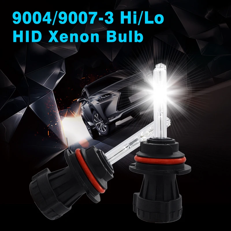 SKYJOYCE высокое качество 35 Вт 55 Вт H4-3 Hi/Lo HID ксеноновая лампа H13 9007 H4 Bi-Xenon 4300K 5000K 6000K 8000K 10000K автомобильная фара