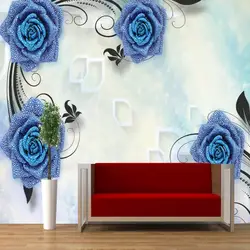 Дропшиппинг Colomac Флора обои ювелирные изделия цветок стены материал 3d обои гостиная фото фреска спальня Papel Para сравнению