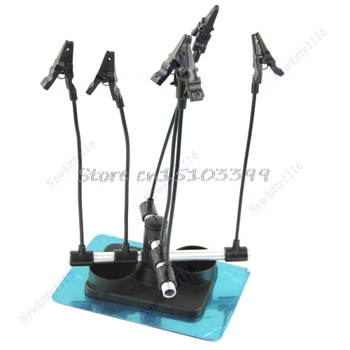 Model Hobby Parts Holder Airbrush Paint Spray Gun Booth Hold Drop Ship