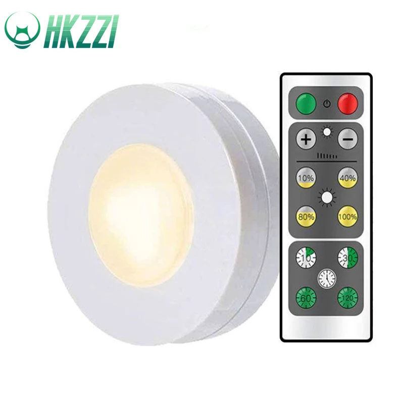 

HKZZI LED Wireless Dimmable Touch Sensor Kitchen Cabinet LED Hockey Light Wardrobe Stairs Corridor Night Light With Controller