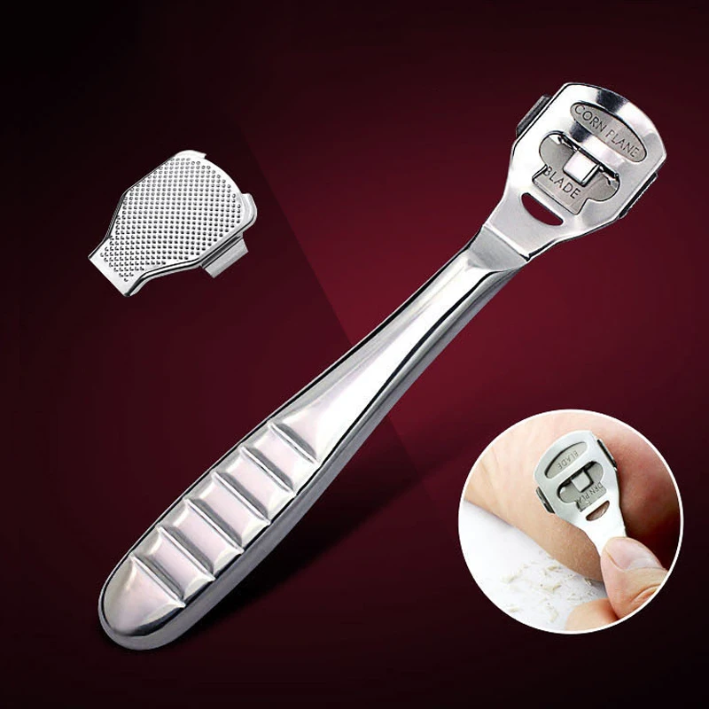 10 Blades Remover Hard Dead Skin Callus Pedicure Foot Tool Corn Cutter