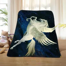 P#110 Custom Horse#19 Home Decoration Bedroom Supplies Soft Blanket size 58×80,50X60,40X50inch SQ01016@H+110