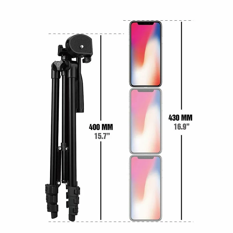 Портативный Легкий Телескопический штатив для камеры держатель DSLR смартфона