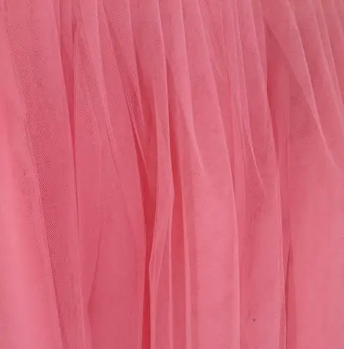 Модные нежные ювелирные изделия из 5 слоев; Для женщин по колено летние взрослые детское платье-пачка с фатиновой юбкой юбка для девочек Свадебная вечеринка размера плюс Vestidos - Цвет: coral