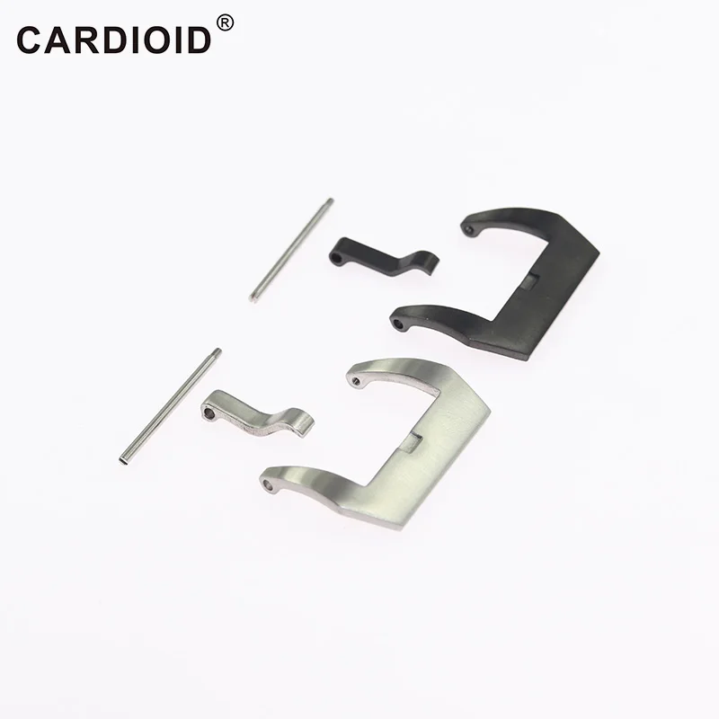 

Watchbands Genuine Leather Clasp Gear Sport WatchBand Stainless Steel Buckle Clasp Watch Band Leather Strap 18,20, 22,24,26mm