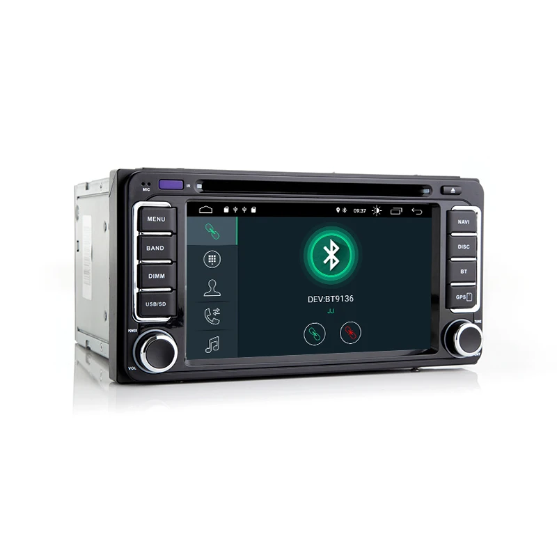 Best AutoRadio 2 din Android 9.0 Car DVD Player For Toyota Land Cruiser 100 200 Corolla 150 RAV4 Hilux Prado 120 Yaris Camry 4 Runner 1