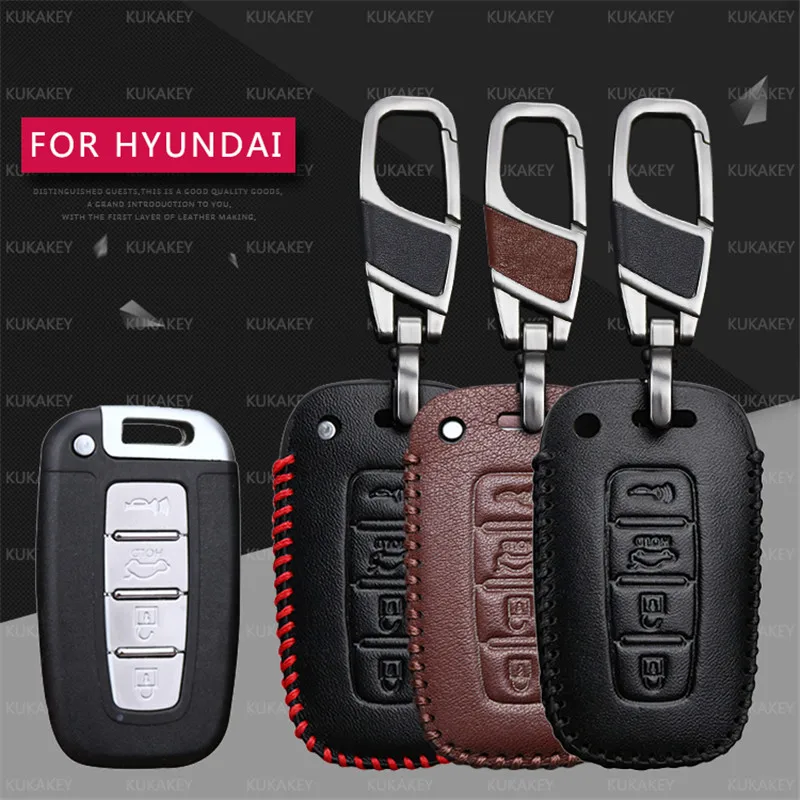 Car 2018 Key Case For Hyundai I30 IX35 Elantra Sonata Getz Accent Grandeur Accessories Genuine