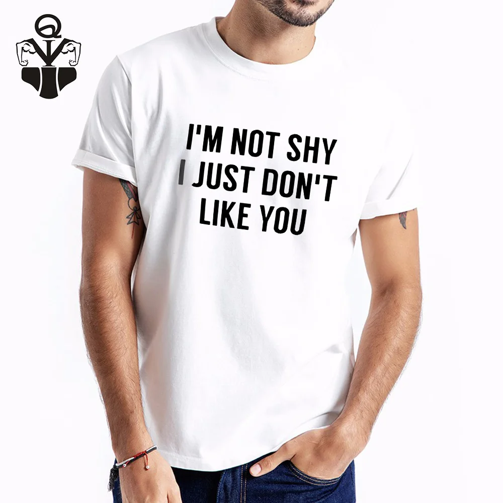QIM новая футболка для вечеринок Мужская модная летняя футболка с буквенным принтом Мужская одежда свободные хлопковые Новые повседневные