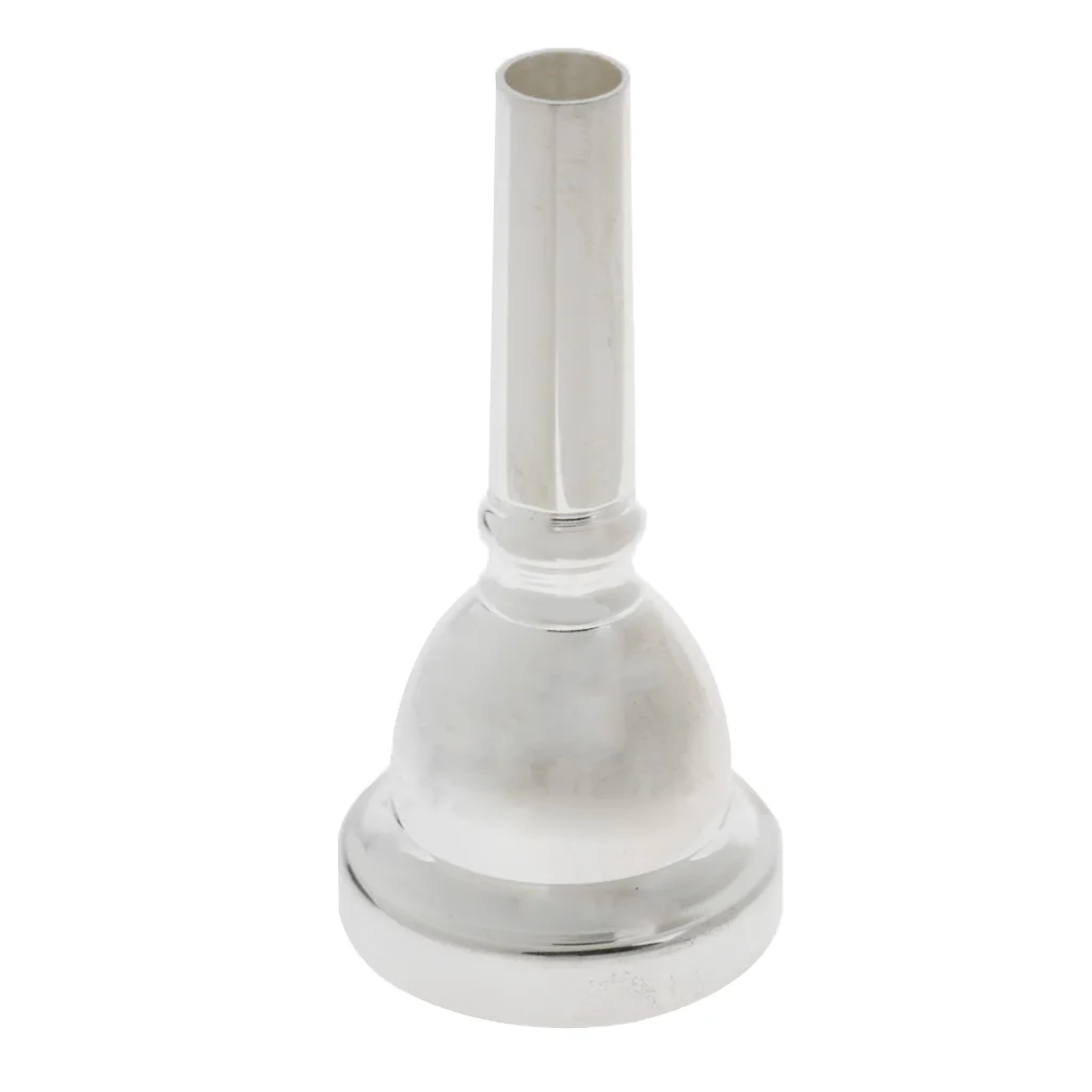 Professional Metal Trombone French Horn Mouthpiece for Brass Instrument Replacement Parts