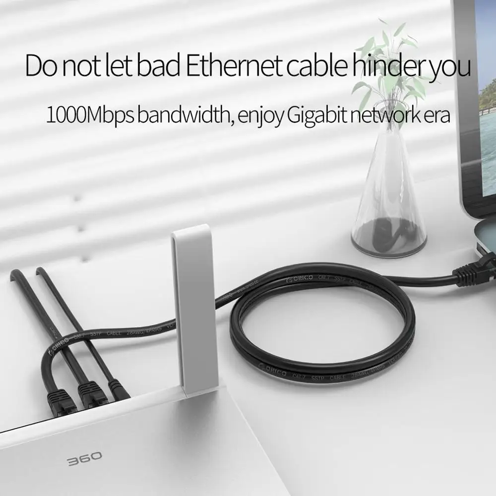 Сетевой Ethernet Кабель ORICO CAT6 Lan кабель RJ45 250 МГц 1000 Мбит/с сетевой патч корд для