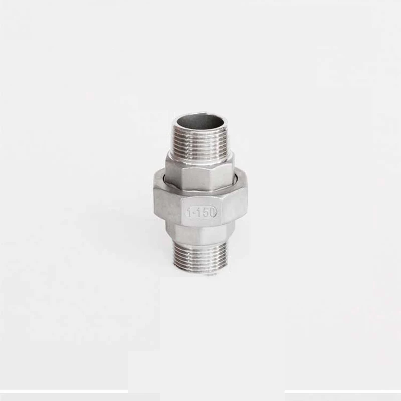 1&quot BSP Male Straight Union Pipe Fitting 304 Stainless Steel Threaded Connector For Water Oil Air | Обустройство дома