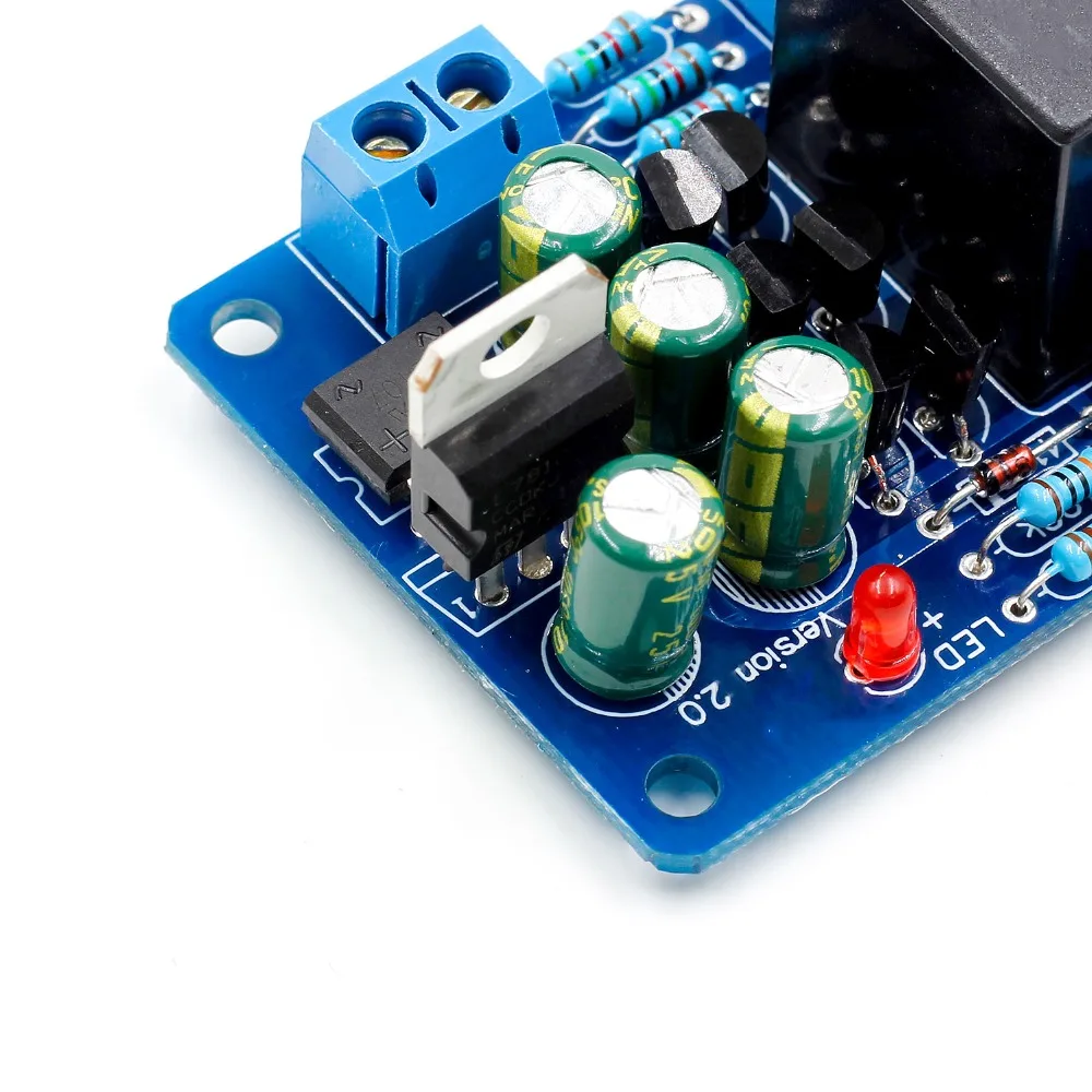 Плата защиты динамика компонент аудио усилитель DIY задержка загрузки DC Защита DIY комплект для стерео усилитель двойной