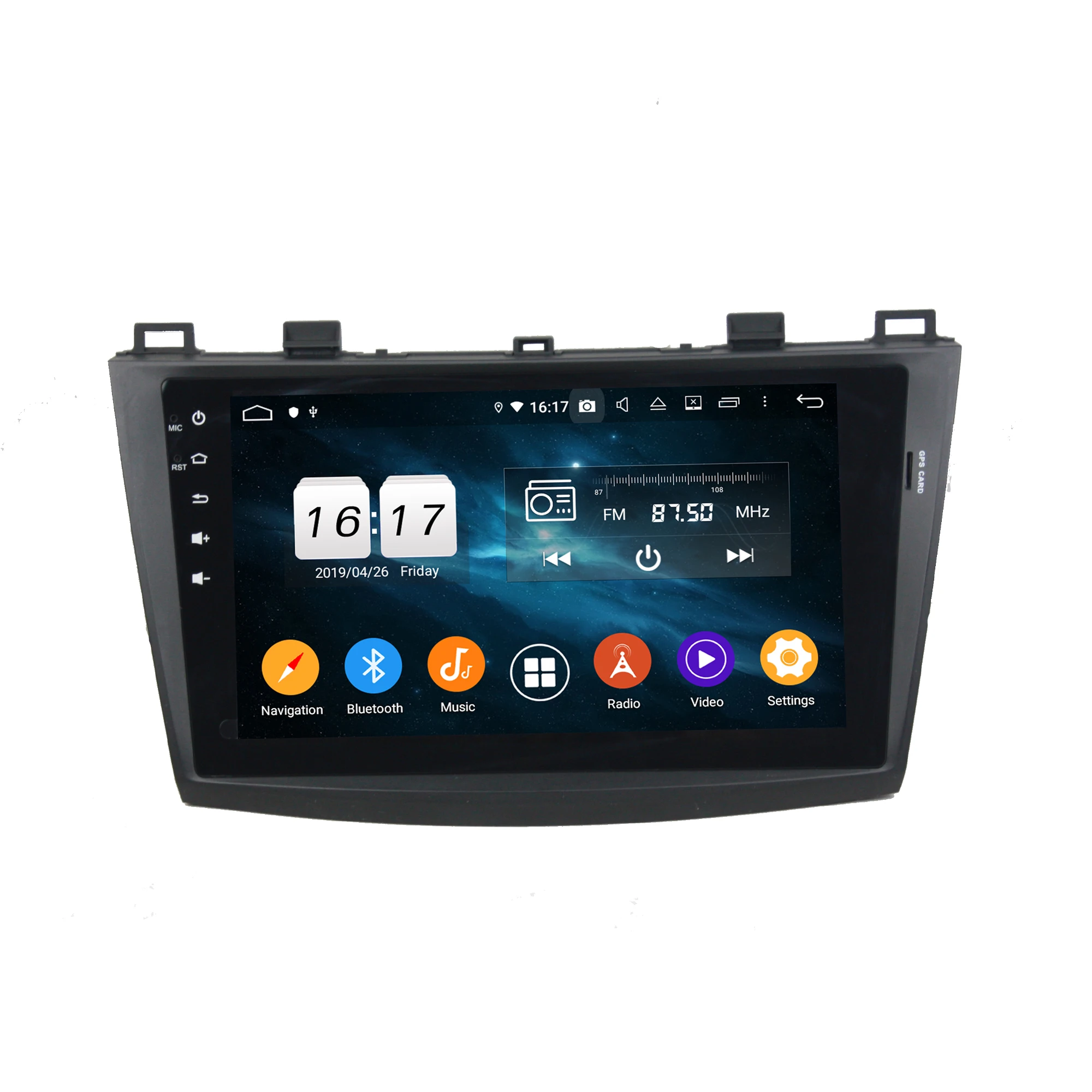 Best DSP 4GB+64GB PX5 9" Android 9.0 Car DVD GPS Glonass for Mazda 3 2010 2011 2012 Stereo Radio Bluetooth 4.2 WIFI Mirror-link 1