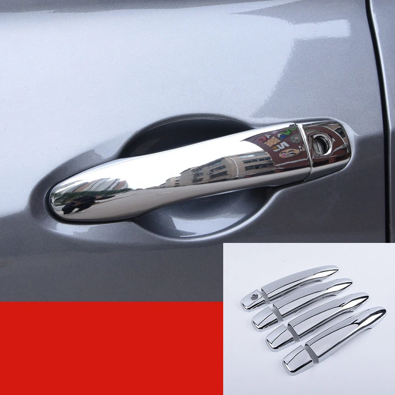 Для Nissan Kicks 2016 2017 2018 ABS хромированный наружный чехол для ручки двери автомобиля