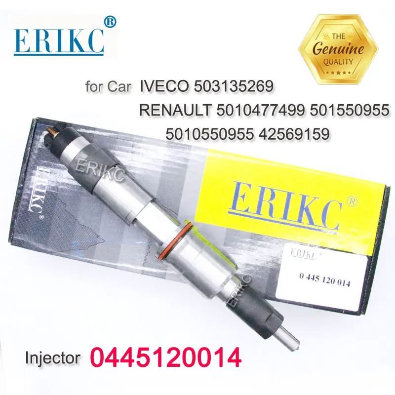 ERIKC 0445120014 инжектор Common Rail 0 445 120 014 (0986435515) Форсунка топливного распылителя 0445 120 014 для IVECO Renault