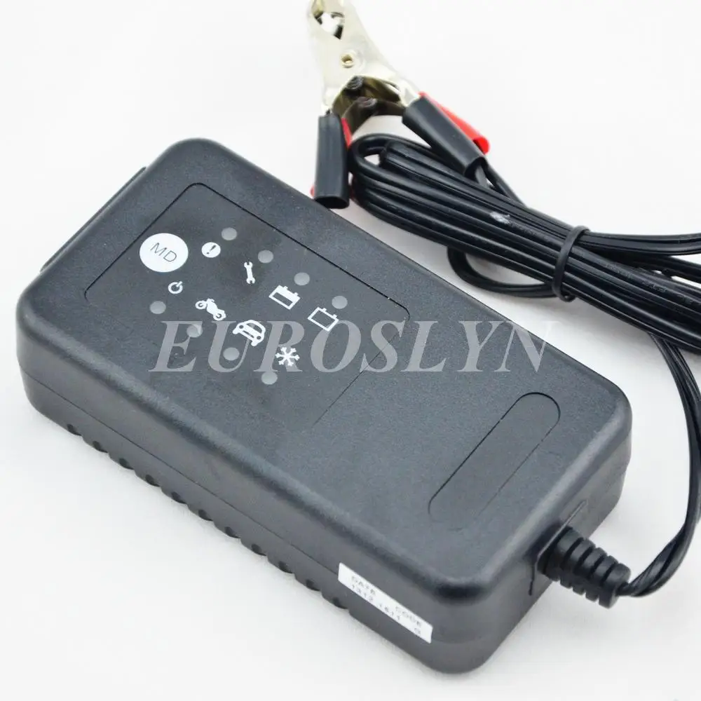 wholesale 100pcs 12V car + motorcycle battery charger,12V lead acid