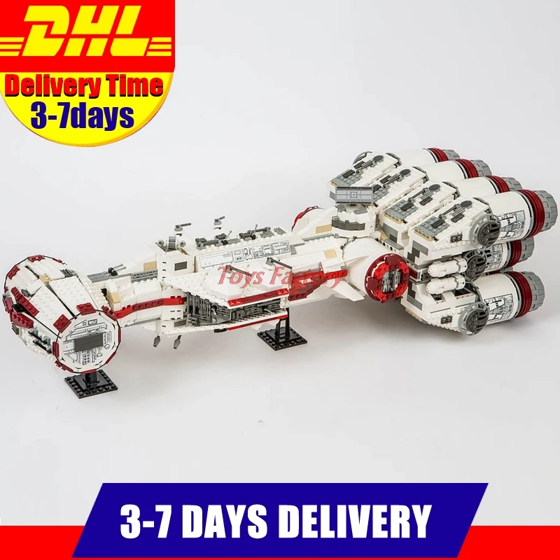 

Lepin 05046 1748Pcs UCS The Tantive IV Rebel Blockade Runner Set Building Blcoks Bricks Toys Compatible Legoinglys 10019