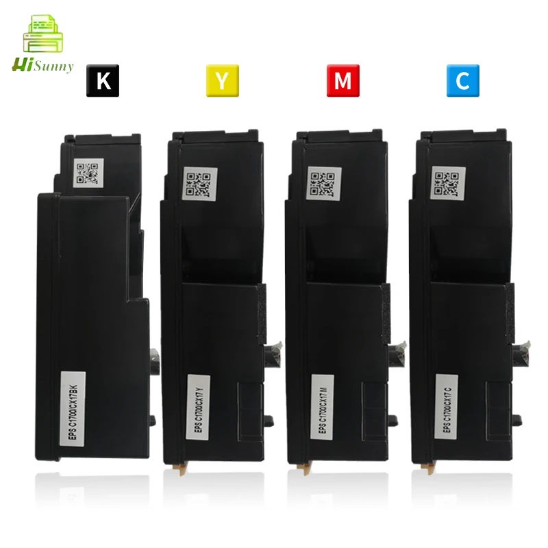 9.99usd for color 10.49 for black 33.99usd for whole set S050614 S050613 S050612 S050611 for Epson AcuLaser C1700 C1750 C1750N C1750W CX17 CX17NF toner cartridge -4