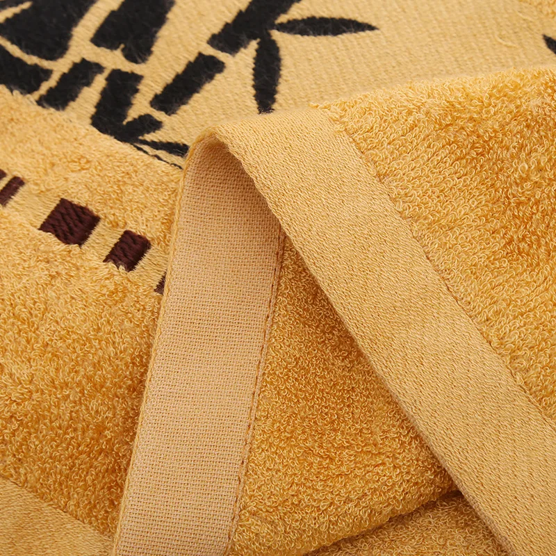 70x140cm Bath Towel Plain bamboo fiber Beach Towel Healthy Antibacterial Absorption Super Thicken Soft jacquard Bathroom Towel