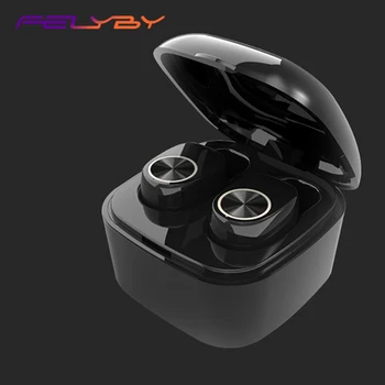 

FELYBY V7 Explosion Models Wireless Ear Bluetooth Headset Invisible Mini Sports Running In-ear with Charging Box