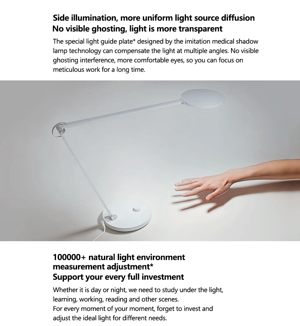 Xiaomi Mijia LED Desk Lamp Pro Smart Eye Protection Table Lamps Dimming Reading Light Work with Apple HomeKit Reading Light13