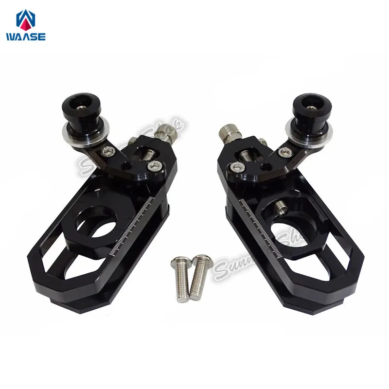 

waase For Yamaha YZF R6 2006 2007 2008 2009 2010 2011 2012 2013 2014 2015 2016 Chain Adjusters with Spool Tensioners Catena