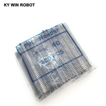 

200pcs 2mm 40 Pin Male Single Row Pin Header Strip copper