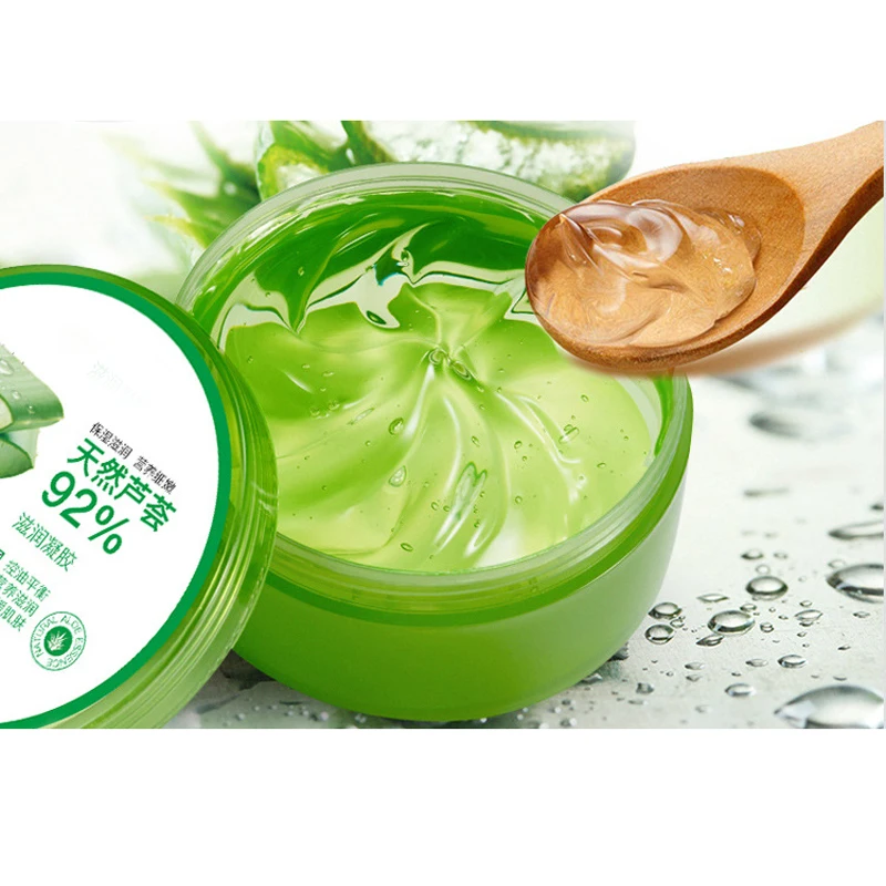 

Natural Aloe Vera Gel Oil-Control Moisturizing Face Cream Acne Treatment Shrink Pores After Sun Hydrogels Face Skin Care Cream