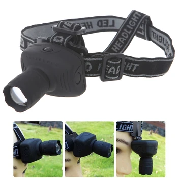 

LED Waterproof Headlamp Flashlight Zoomable Torch Light For Camping Fishing Hunting
