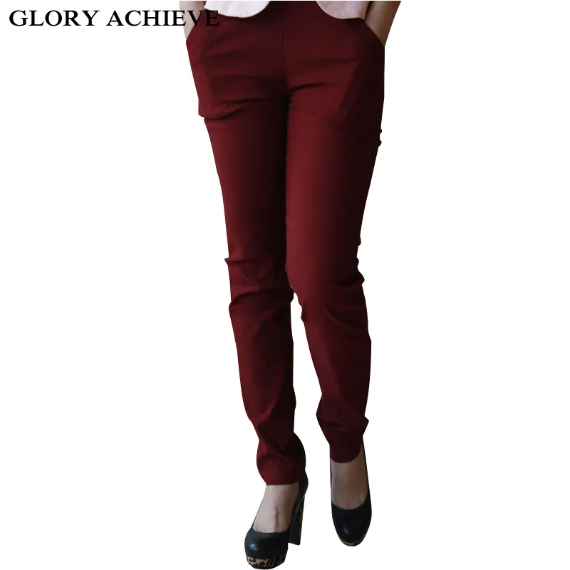 

Brand new Pencil Pants For Women's 2014 Plus Size 3XL-6XL Autumn Winter High Waist Elastic Skinny Trousers female Free shipping.
