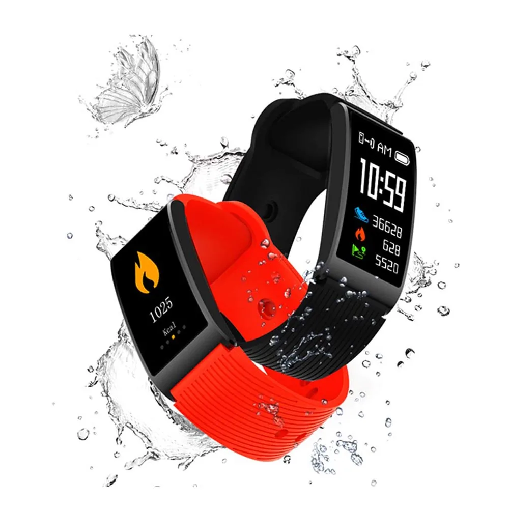 X3 IP68 Waterproof Smart Fitness Bracelet Pedometer Blood Pressure Smart Wristband Android IOS Fitness Tracker