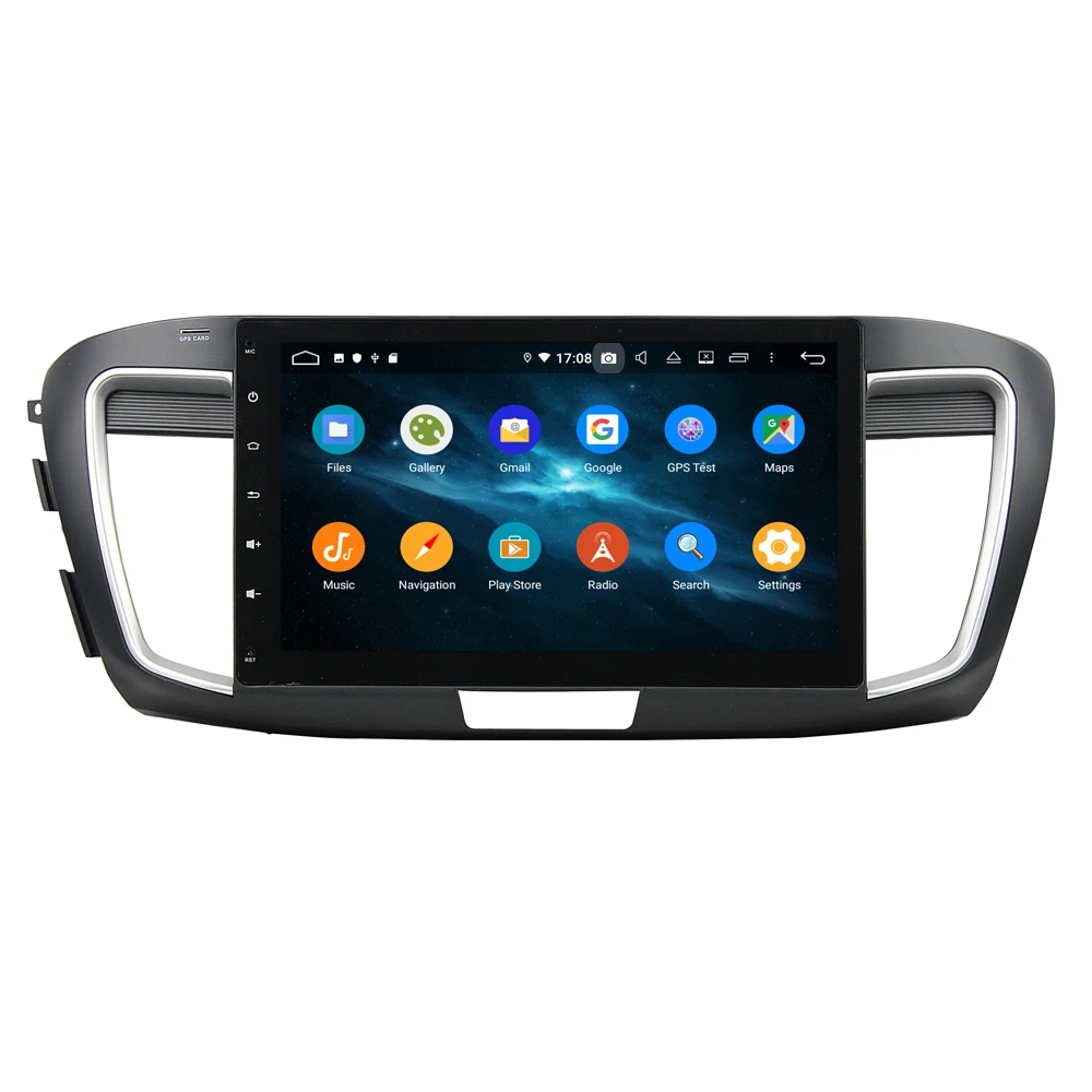 Best Android 9 4+64G DSP Car DVD Player GPS navigation For HONDA ACCORD 9 2013-2015 head unit multimedia player tape recorder 2
