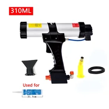 310 мл монтажный пистолет пневматический пистолет для клея пневматический герметик с быстрым регулируемым клапаном для краски и украшения силиконовые инструменты