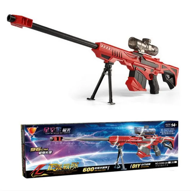 צעצועי פלסטיק ABS בשידור חי CS אקדח כדור הרך רובה רובה צלפים אקדח