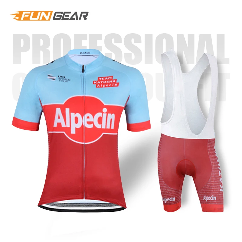 

ALPECIN 2019 Pro Cycling Clothing Cycling Sets Bike uniform Summer Mans Cycling Jersey Set Road Bicycle Jerseys MTB Bicycle Wear