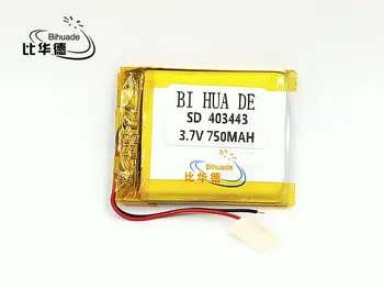 

Li-Po 10pcs [SD] 3.7V,750mAH,[403443] Polymer lithium ion / Li-ion battery for TOY,POWER BANK,GPS,mp3,mp4,cell phone,speaker