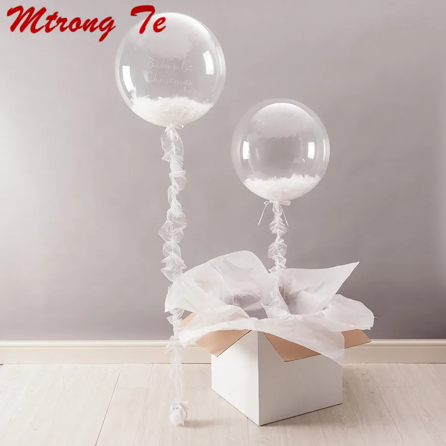 10PC-18-Transparente-Clear-Balloon-bubble-balloon-High-Quality-PVC-Suit-for-Party-Wedding-Celebration-Supplies