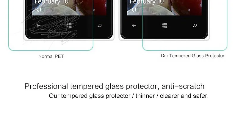0,26 мм ультратонкая Премиум Защитная пленка из закаленного стекла для Nokia microsoft Lumia 640 XL 640XL N640XL Dual Sim
