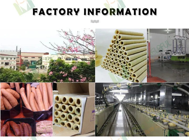 № 1 42 м 3 шт./лот диаметр 26 мм длина колбаса халяль искусственный коллаген корпус колбаса кожного покрытия