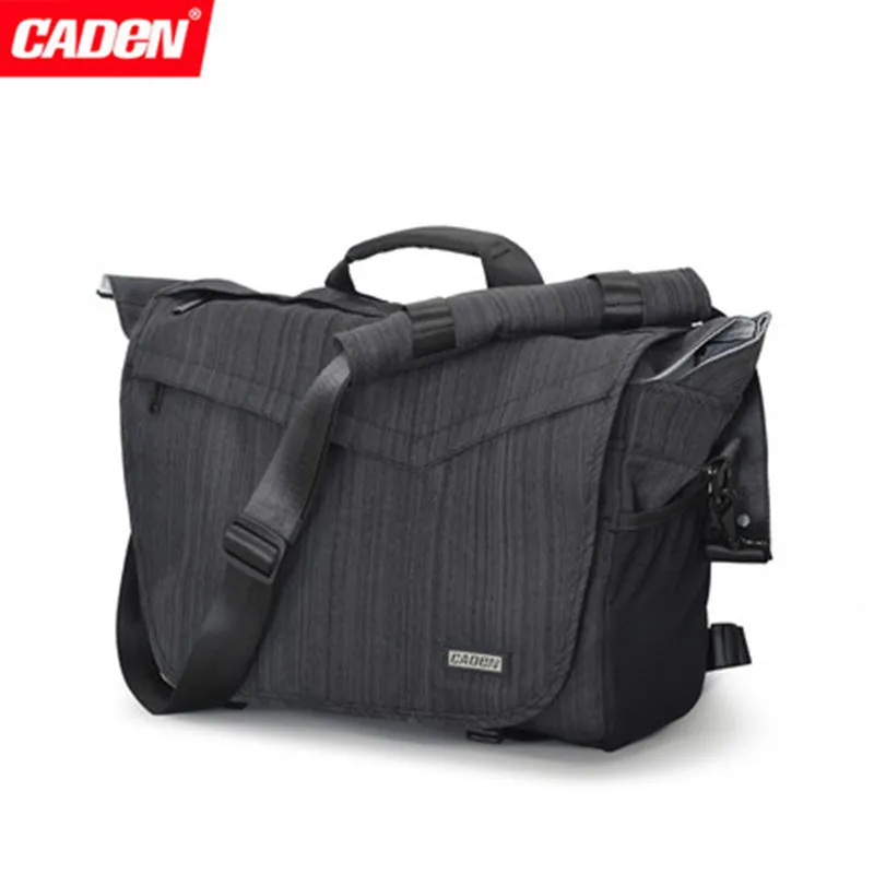 

Caden SLR Digital Camera Bag Single Shouder Waterproof Professional Backpack Large Capacity Messenger Photo man woman Soft bags