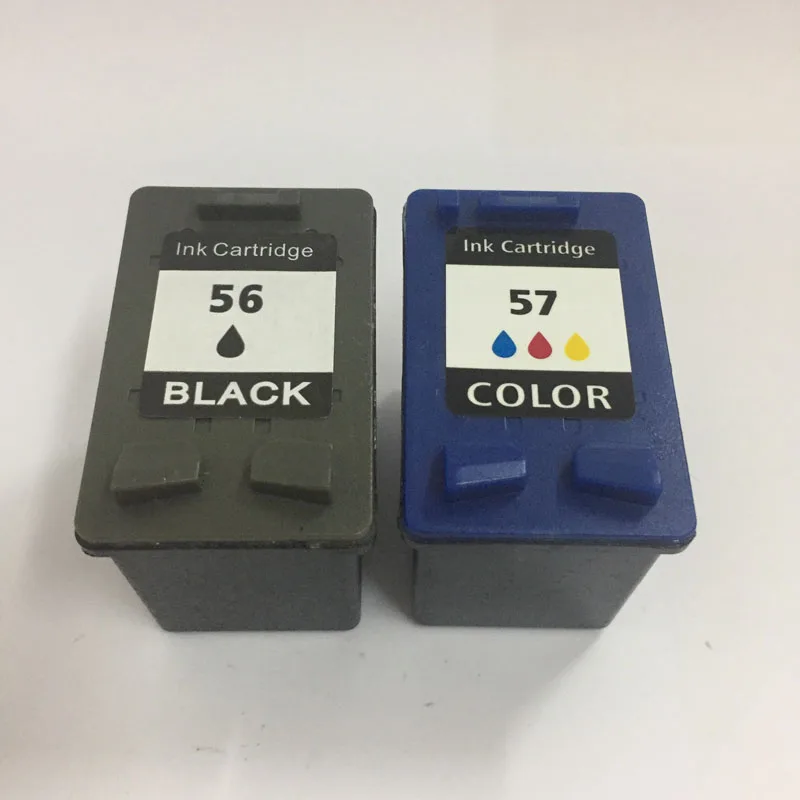 Cartuchos de Tinta c6657a c6658a para hp officejet For hp Cartridges 56 : Printer Cartridges For hp 56