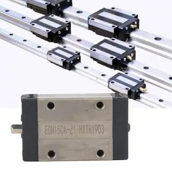 

linear bearing 1pcs EGH15CA Mini Linear Motion Guide Rail Block Slider Bearing Steel Sliding Block linear rails and bearings