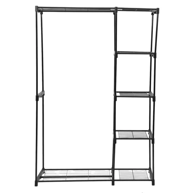 Special Price 4 Layers Home Wardrobe DIY Clothe Storage Cabinet Multifunctional Shelf Closet With Hanging Track Home Parts 2018 NEW Special Price 4 Layers Home Wardrobe DIY Clothe Storage Cabinet Multifunctional Shelf Closet With Hanging Track Home Parts 2018 NEW